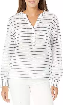 Марлевая рубашка Дилана Carve Designs, цвет Navy Pinstripe