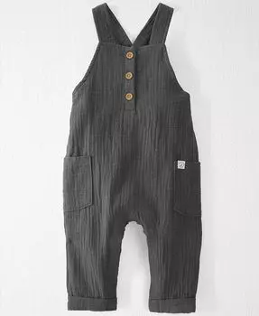 Марлевые комбинезоны из органического хлопка для мальчиков и девочек Carter's, серый