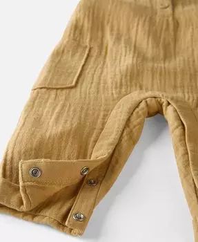 Марлевые комбинезоны из органического хлопка для мальчиков и девочек Carter's, желтый