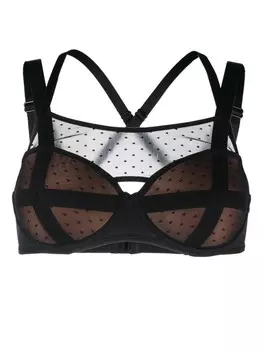 Marlies Dekkers бюстгальтер-балконет Flash Dance с эффектом пуш-ап, черный