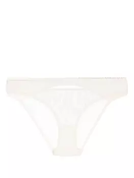 Marlies Dekkers полупрозрачные трусы-брифы The Mauritshuis, нейтральный цвет