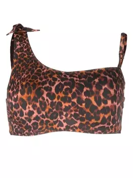 Marlies Dekkers топ бикини Jungle, коричневый