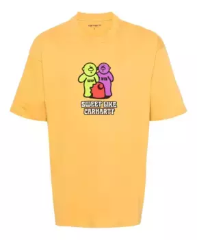 Мармеладная футболка Carhartt Wip, желтый