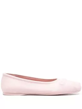 Marni балетки Little Bow, розовый
