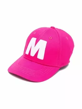 Marni бейсболка с вышитым логотипом, розовый
