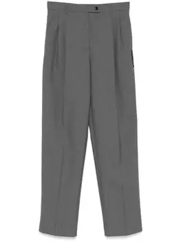 Marni брюки из вирджинской шерсти, серый