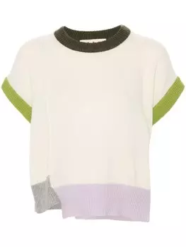 Marni кашемировый топ, белый