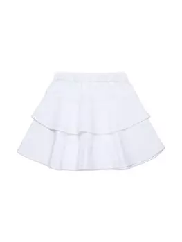 Marni Kids хлопковая юбка, белый
