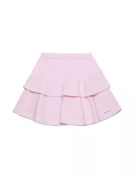 Marni Kids хлопковая юбка, розовый