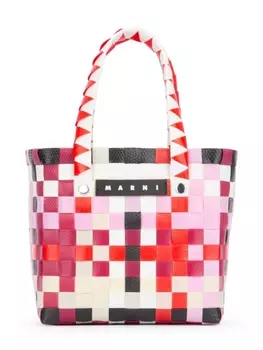 Marni Kids мини-сумка для корзины для покупок, розовый
