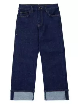 Marni Kids прямые джинсы, синий