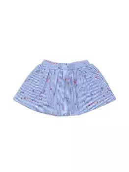 Marni Kids юбка в полоску, синий