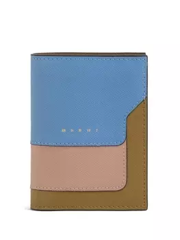 Marni кошелек из сафьяновой кожи, синий