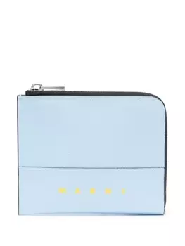 Marni кошелек с логотипом, синий