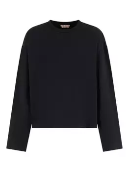 Marni long-sleeved Футболка, черный