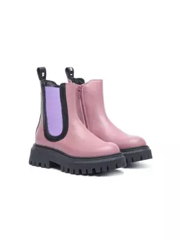 Marni массивные ботинки, розовый