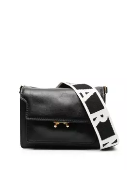 Marni мини-сумка на плечо Trunk Soft, черный