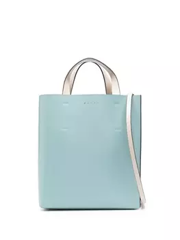 Marni Museo colour-block tote, синий