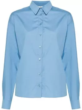 Marni рубашка из органического хлопка, синий