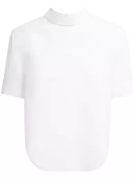 Marni рубашка с застежкой на спине, белый