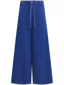 Marni широкие джинсы, синий