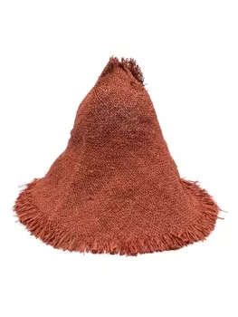 Marni шляпа из рафии, оранжевый