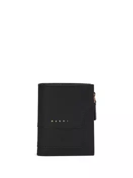 Marni складной кошелек, черный