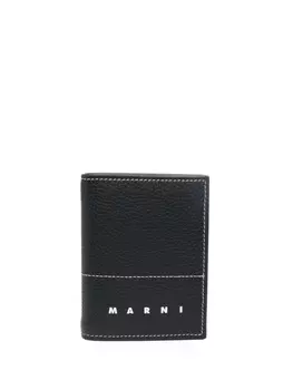 Marni складной кошелек, черный
