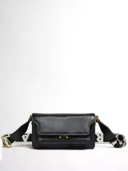 Marni сумка на плечо Trunk, черный