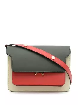 Marni сумка на плечо Trunk, красный