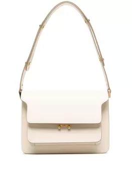 Marni сумка на плечо Trunk, нейтральный цвет