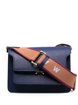 Marni сумка на плечо Trunk, синий