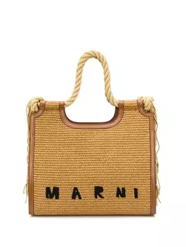 Marni сумка-тоут Marcel Summer, коричневый