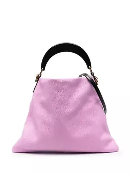 Marni сумка-тоут с твердой ручкой, розовый