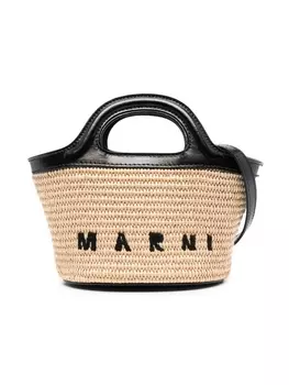 Marni сумка Tropicalia, нейтральный цвет