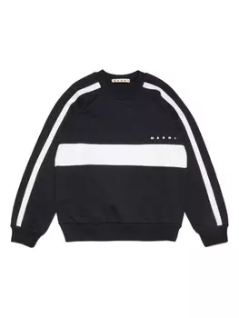 Marni толстовка с логотипом, черный