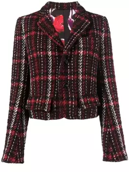 Marni твидовый жакет, красный