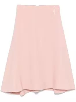 Marni юбка миди из кади, розовый