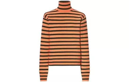 Marni X Cashmere свитер женский ярко-оранжевый Uniqlo