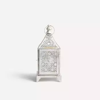 Марокканский фонарь Tetouan El Corte Ingls, белый