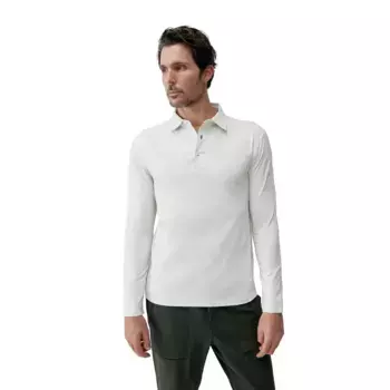 Maroni Born Living Yoga Мужская рубашка поло, белый