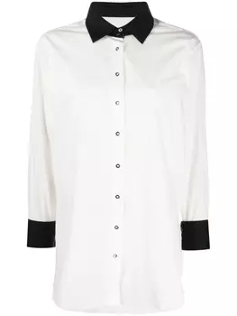 Marques'Almeida рубашка из органического хлопка, белый