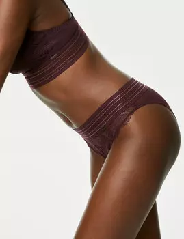 Марсельские бразильские трусики Autograph, черный