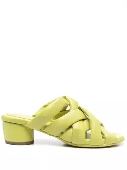 Marsll босоножки с ремешками, зеленый