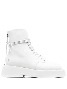 Marsll ботинки на молнии, белый