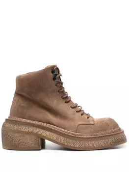 Marsll ботинки на шнуровке, коричневый