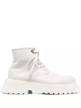 Marsll ботинки на шнуровке, нейтральный цвет