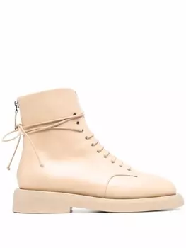 Marsll ботинки на шнуровке, нейтральный цвет