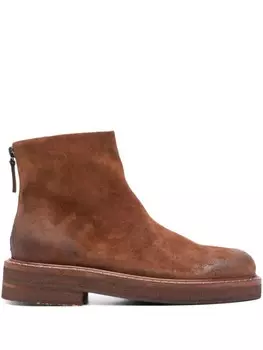 Marsll ботинки с закругленным носком, коричневый
