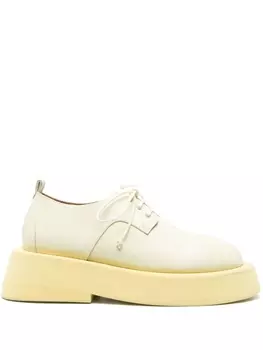 Marsll броги на шнуровке, зеленый